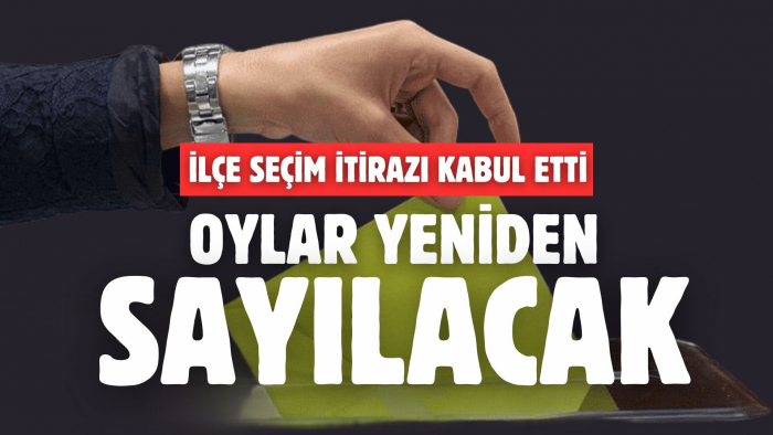 BEYKOZ'DA OYLAR YENİDEN SAYILIYOR